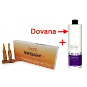 DRAW Losjonas stabdantis plaukų slinkimą su placentos ekstraktu 10 X 10 ml + DOVANA - PERSONAL TOUCH Hairtherapy - Šampūnas atstatantis plaukus 1000 ml